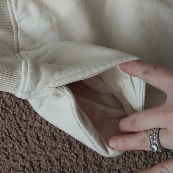 NWT Good American Wide Leg Sweatpant 100% COTTON - Picture 3 of 5